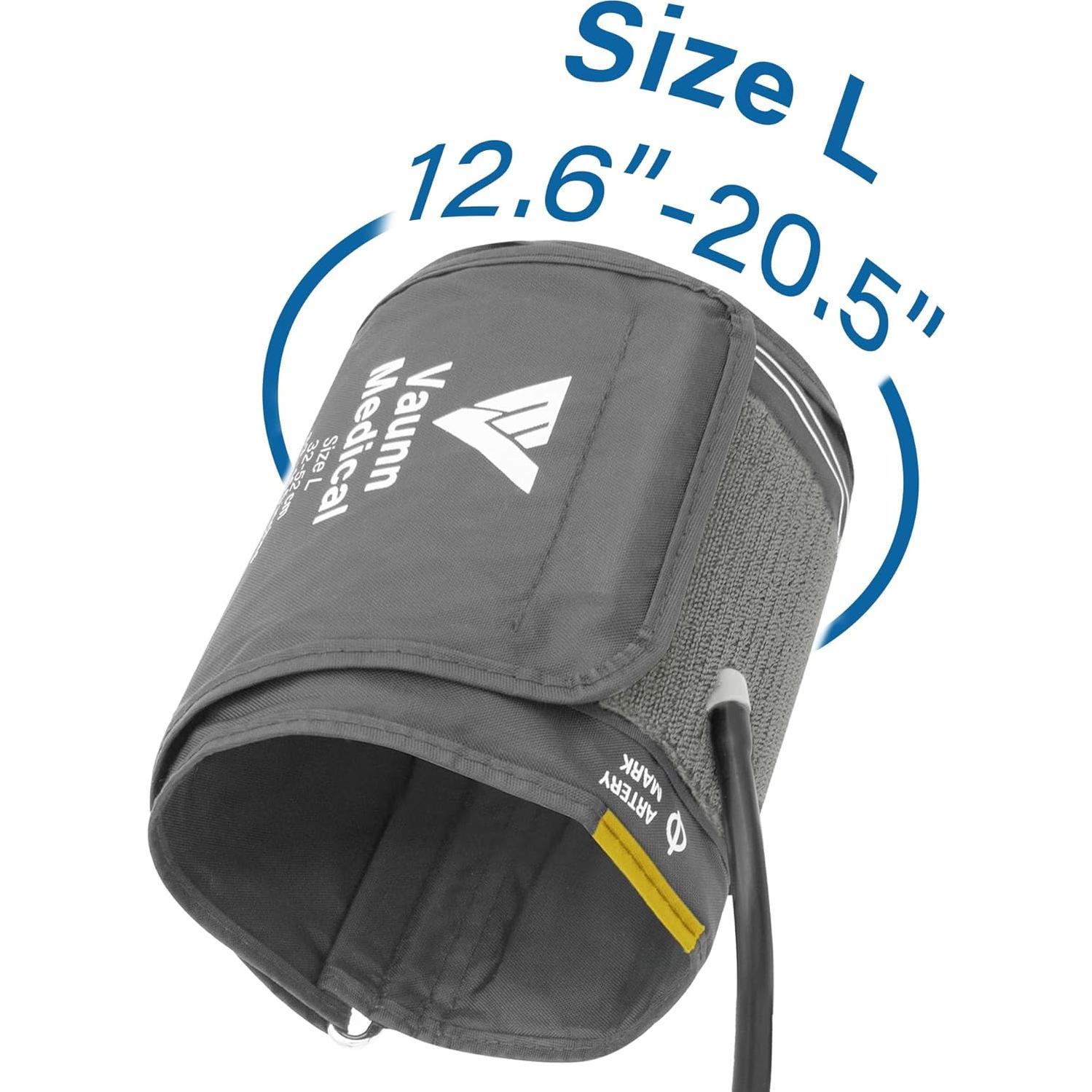 Monitor Automático de Presión Arterial Vaunn Medical Grande 32-52 cm