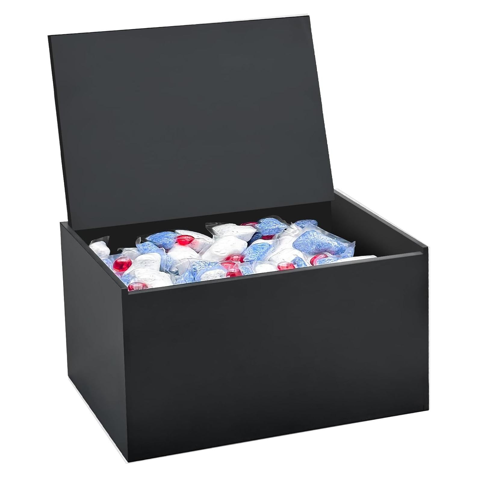 Soporte para Cápsulas de Lavavajillas Bigfety Acrílico Negro