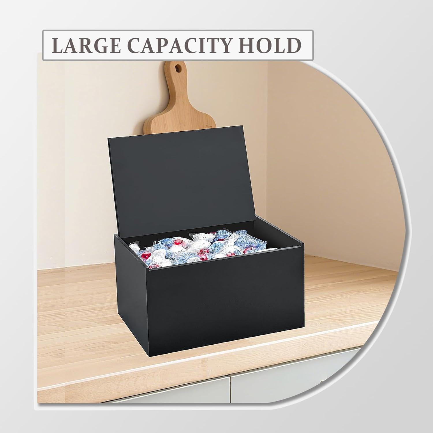 Soporte para Cápsulas de Lavavajillas Bigfety Acrílico Negro