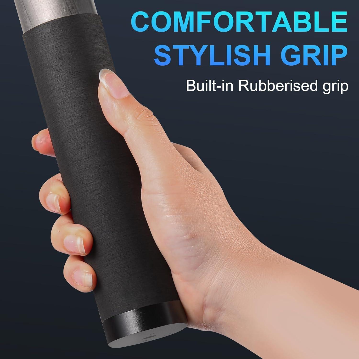 Selfie Stick Extensible 3m Qishang para Cámaras de Acción Azul