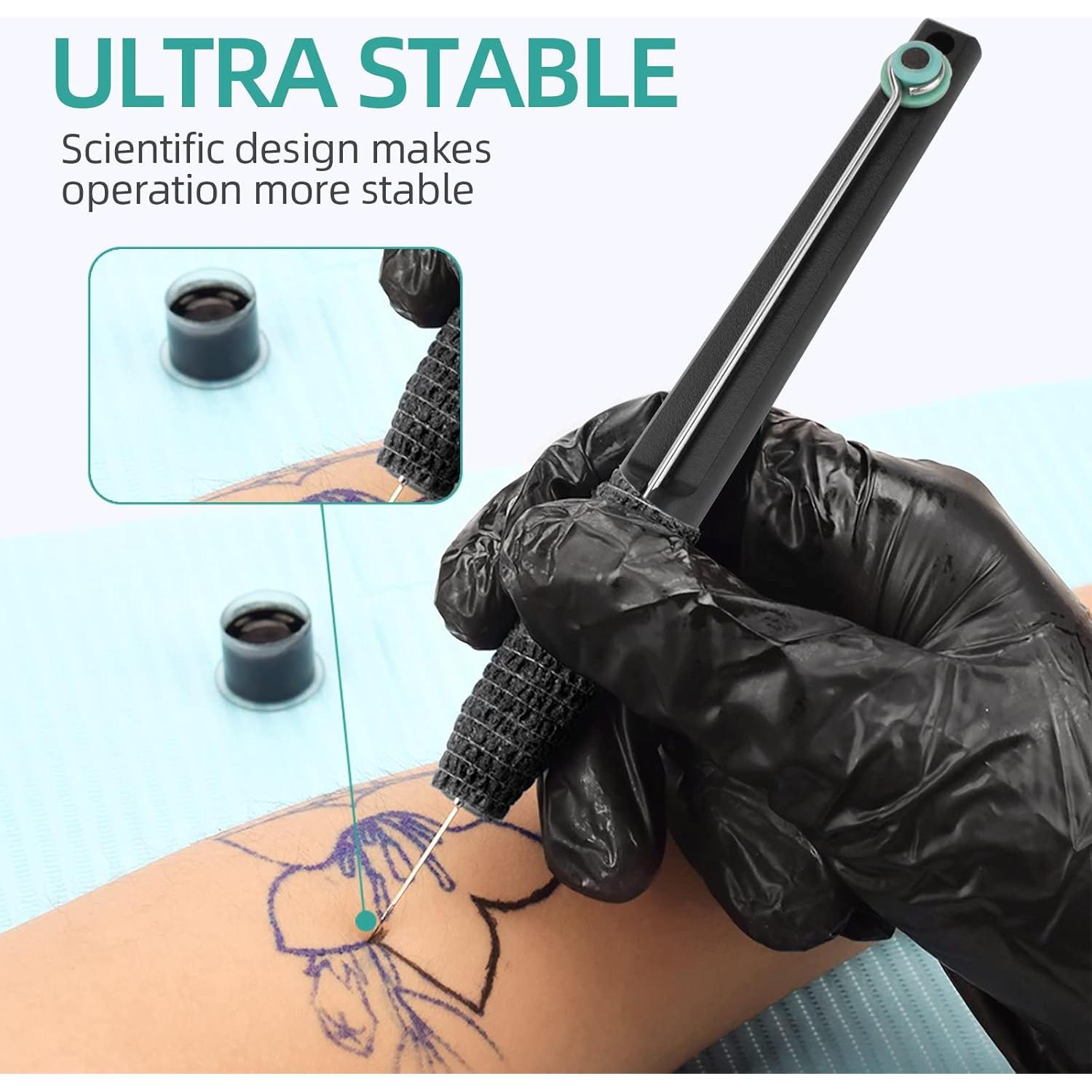 Kit de Tatuaje Manual BAMTTOO Estilo 2 con Herramientas y Estuche