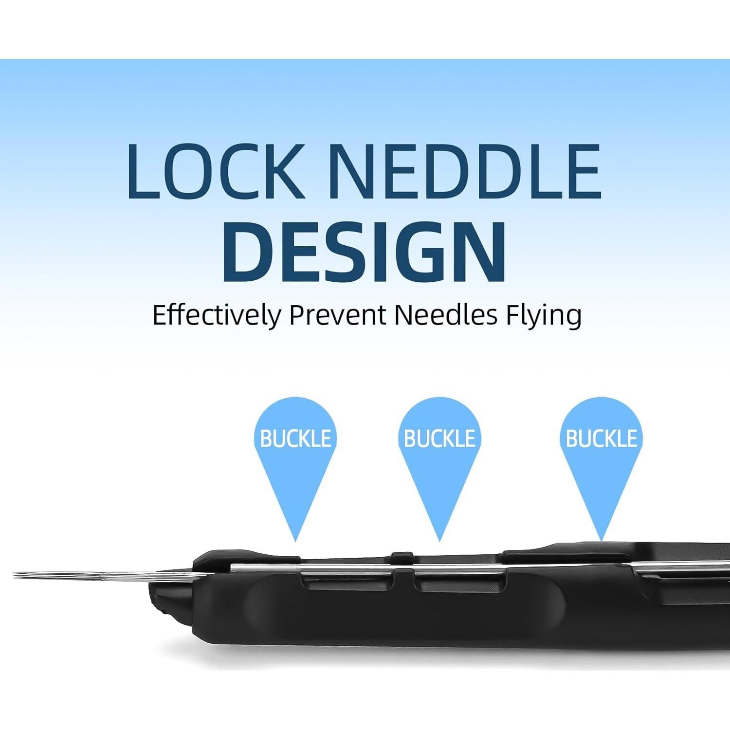 Kit de Tatuaje Manual BAMTTOO Estilo 2 con Herramientas y Estuche