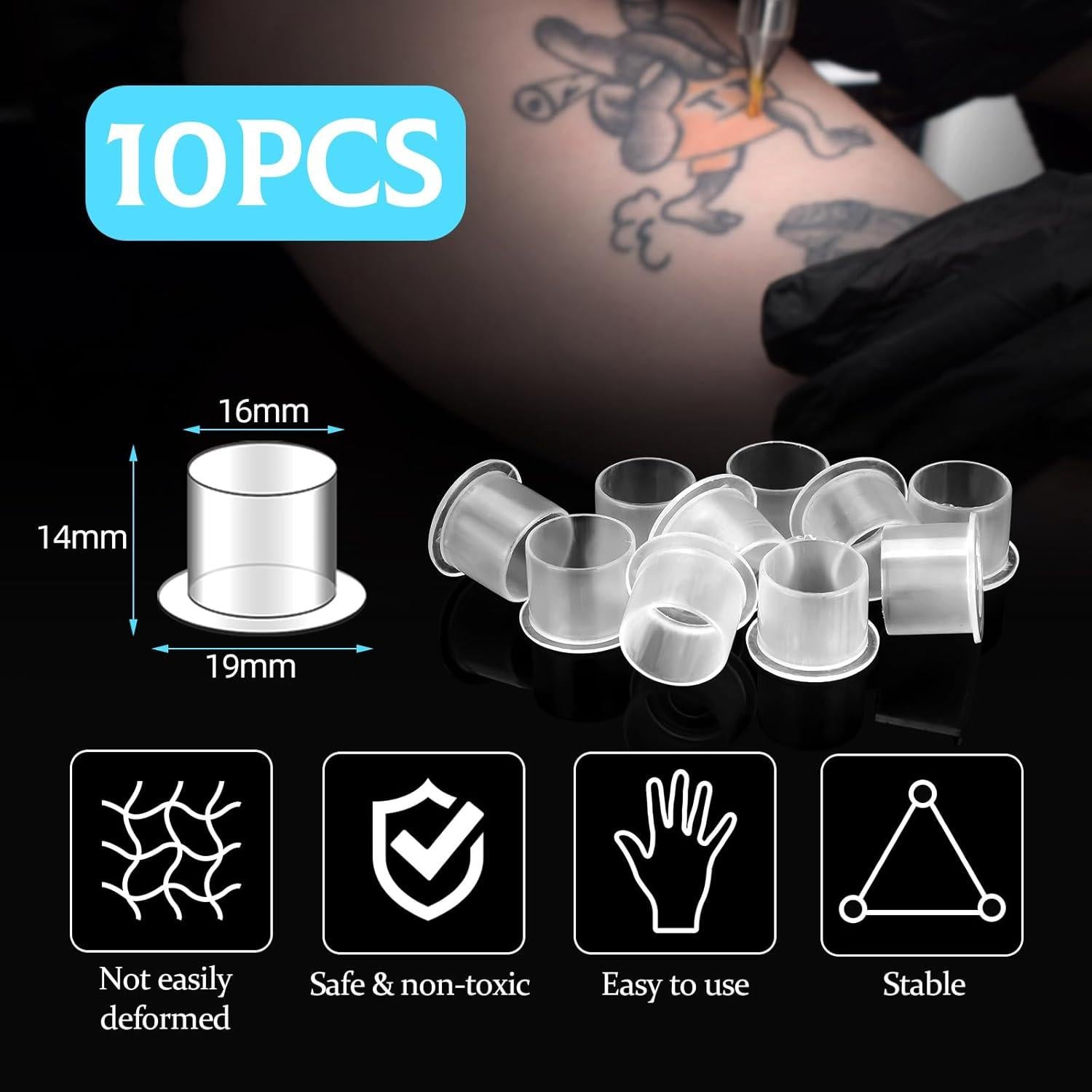 Kit de Tatuaje Manual BAMTTOO Estilo 2 con Herramientas y Estuche