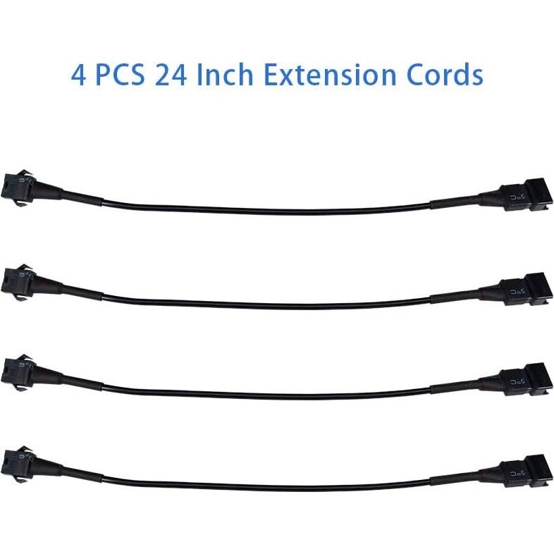 Cables de Extensión LED 61 cm Kingshowstar para Motocicleta