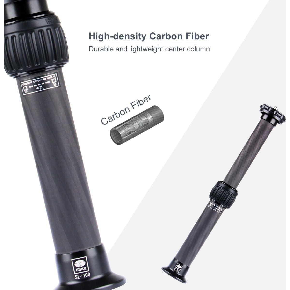 Extensor de Columna Central SIRUI SL-100 Fibra de Carbono 190-310mm