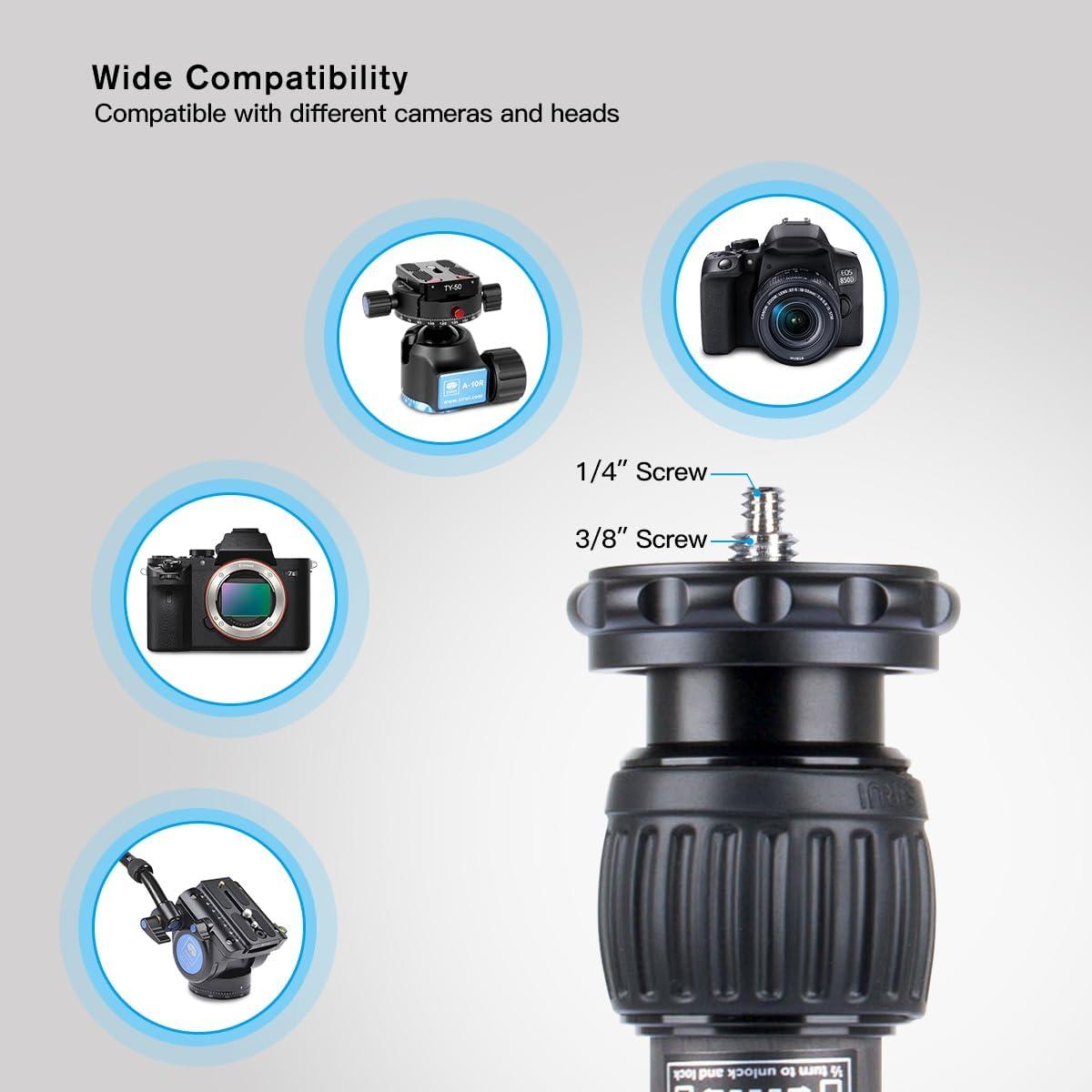 Extensor de Columna Central SIRUI SL-100 Fibra de Carbono 190-310mm