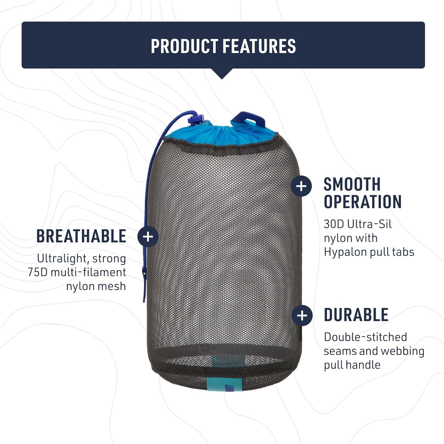 Saco de Malla Ligero Sea to Summit 1.5L Azul Atolón