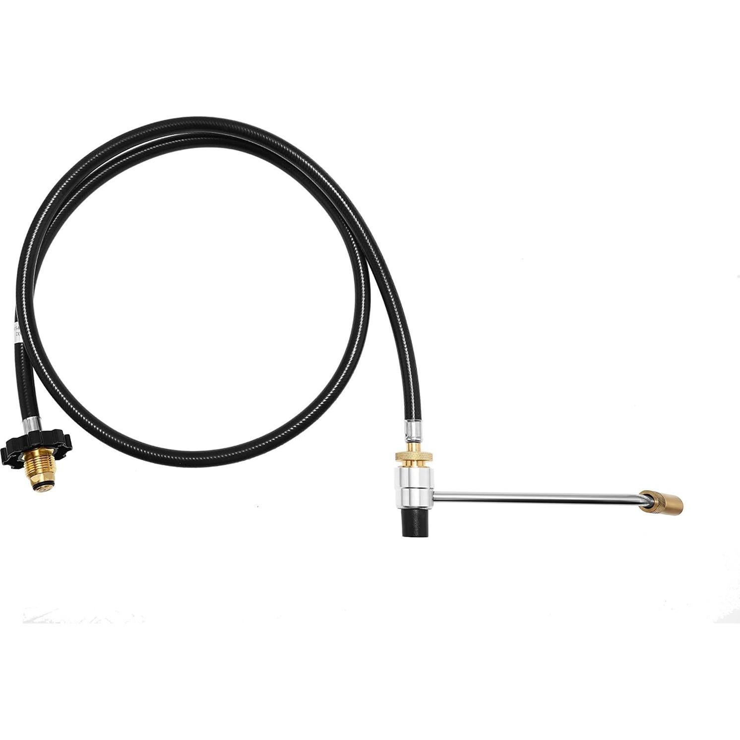 Adaptador de Manguera de Propano LS'BABQ 1 lb a 20 lb 5FT