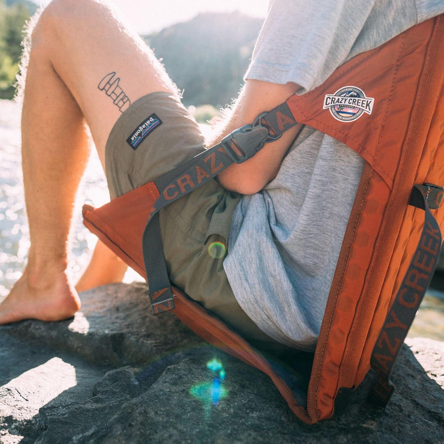 Silla Original HEX 2.0 Crazy Creek Plegable Resistente al Agua