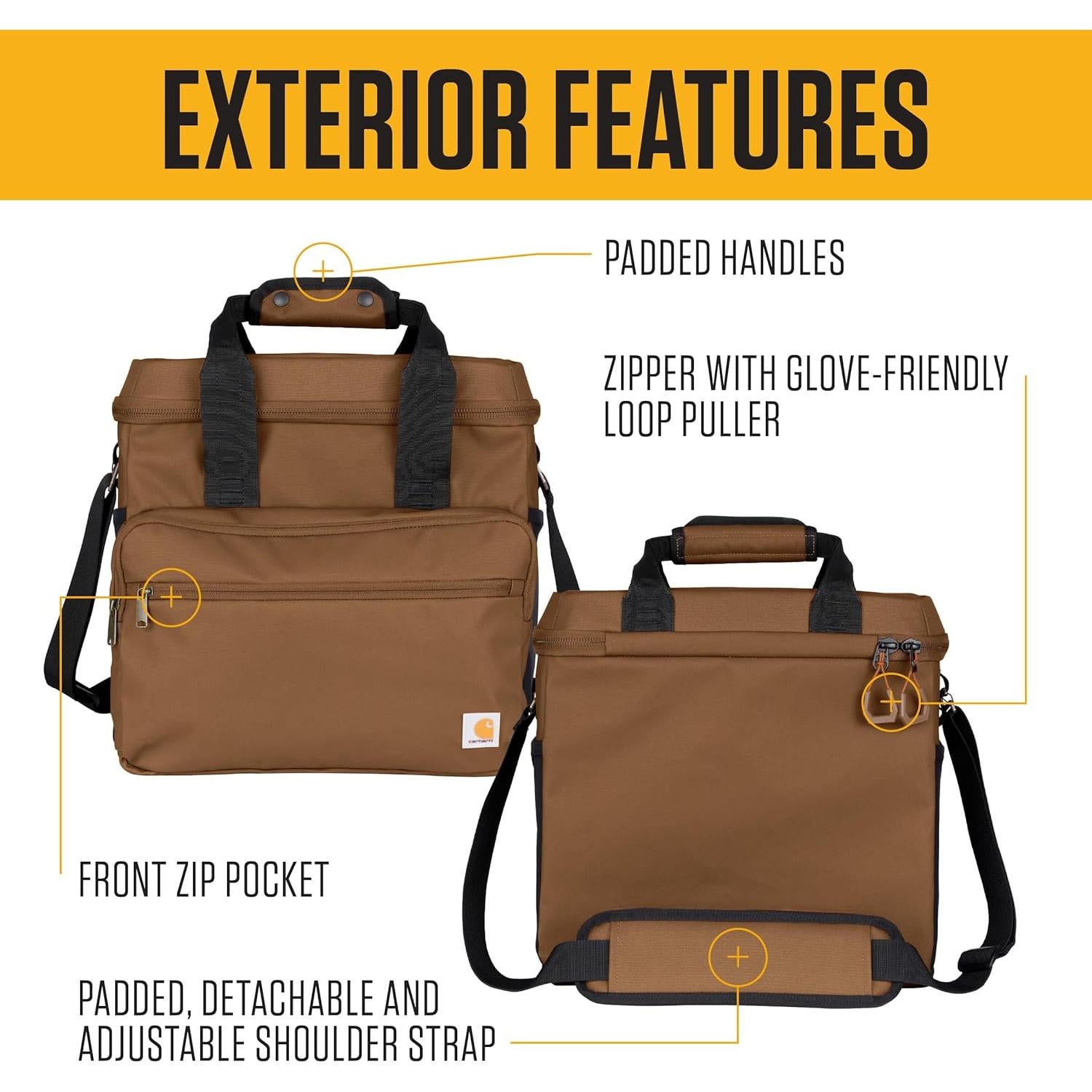 Nevera Aislada Carhartt 24 Latas Bluestone Resistente Agua