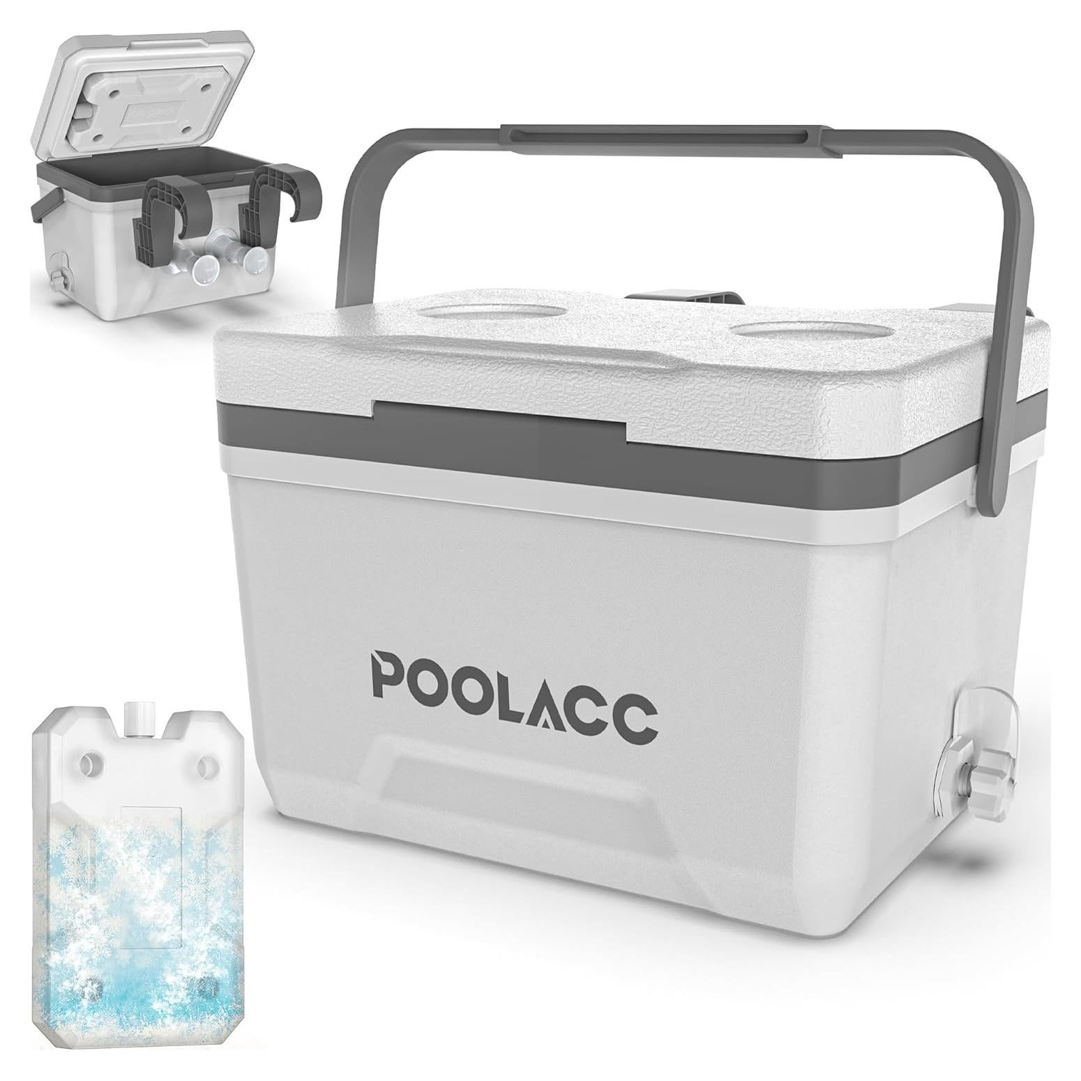 Enfriador Personal Portátil POOLACC 6.34qt Aislado para Piscina