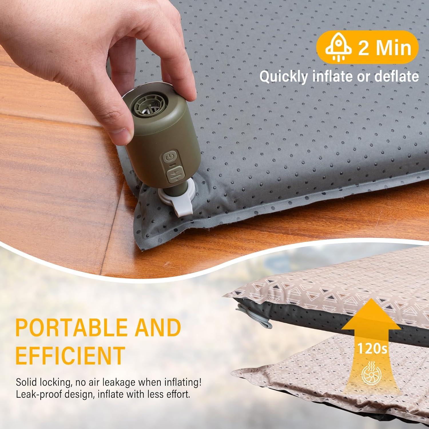 Colchón Inflable M KARMATER RM500 para SUV con Bomba de Aire