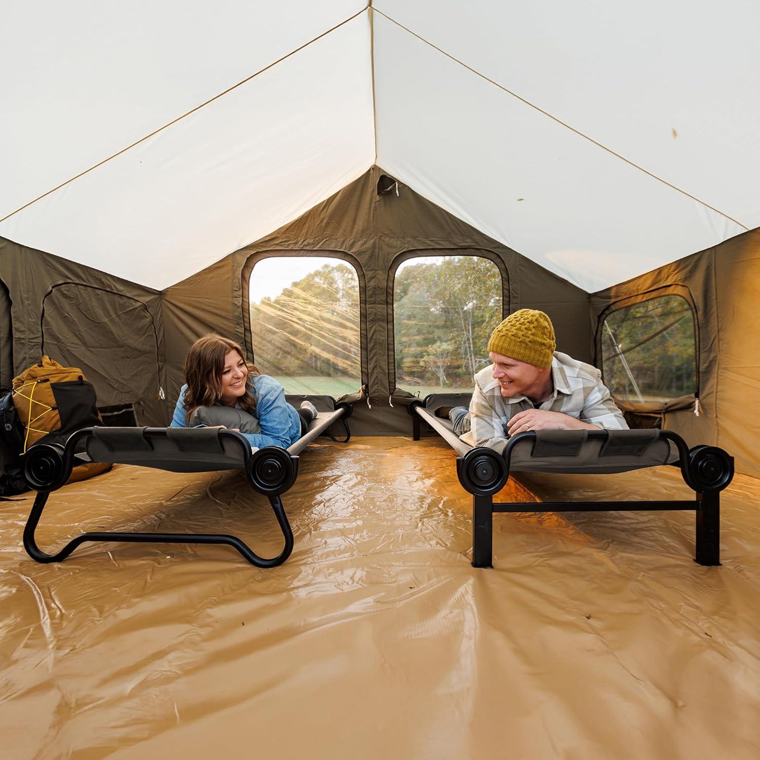 Banco Convertible Disc-O-Bed Extra Grande para 2 Personas Beige