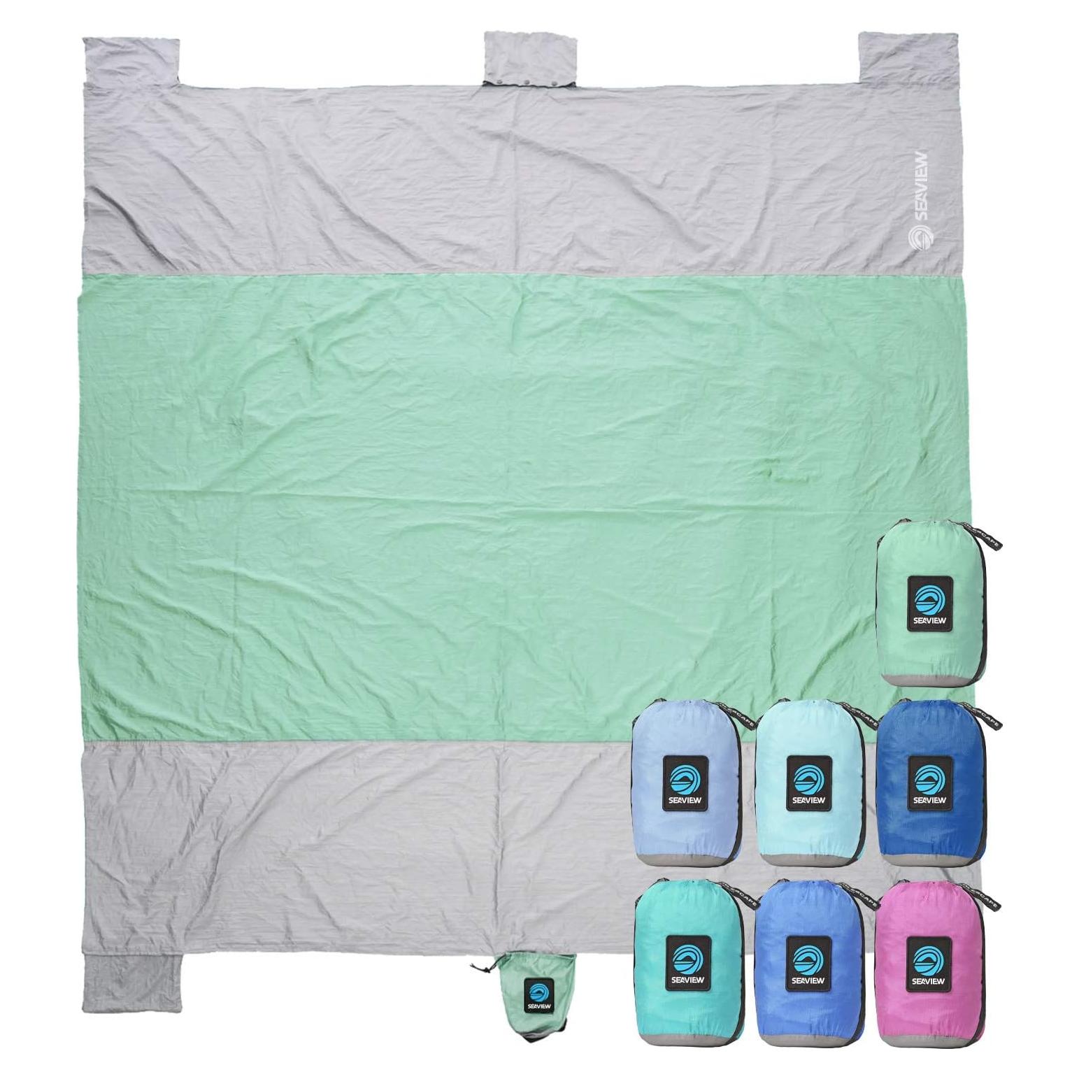 Manta de Playa Impermeable Seaview 180 Sand Escape 1.83m x 2.13m