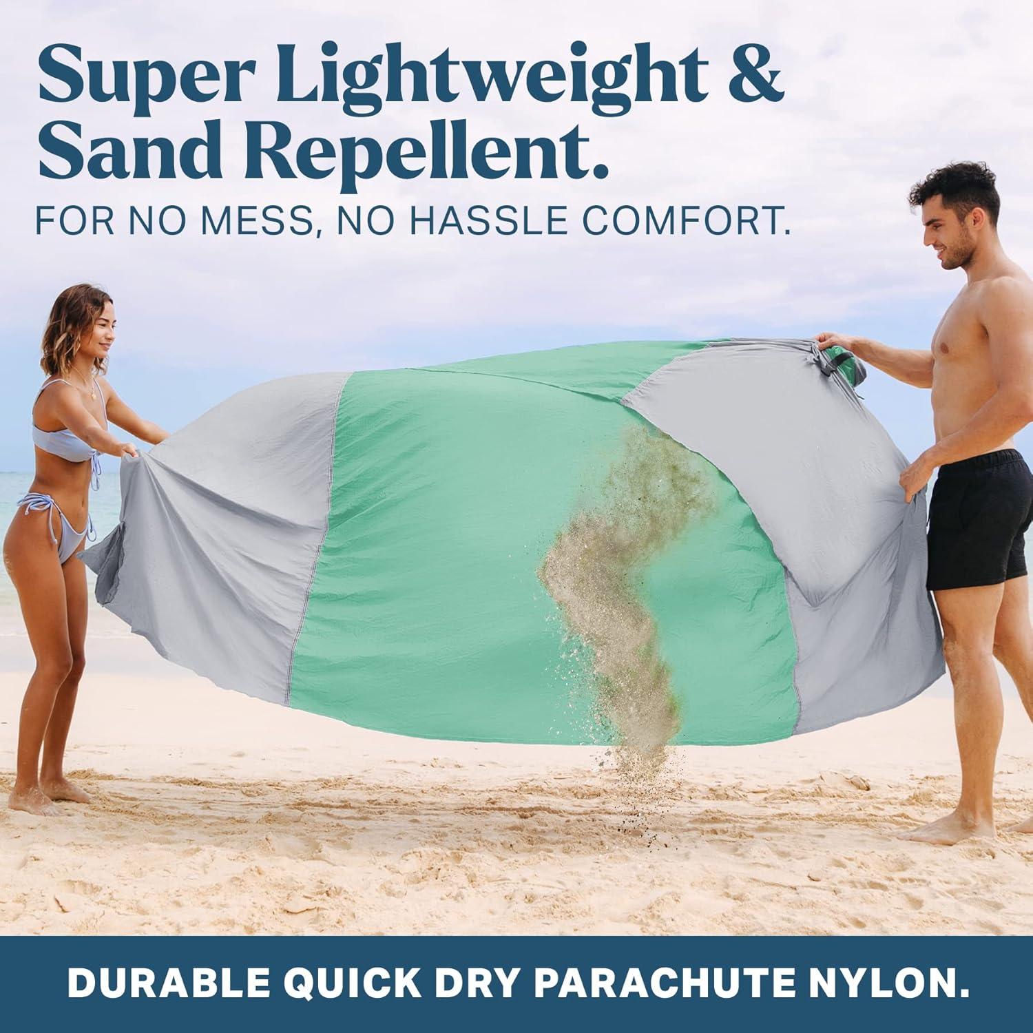 Manta de Playa Impermeable Seaview 180 Sand Escape 1.83m x 2.13m