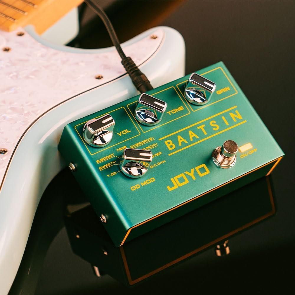Pedal de Efectos JOYO Baatsin R-11 Overdrive y Distorsión 8 en 1