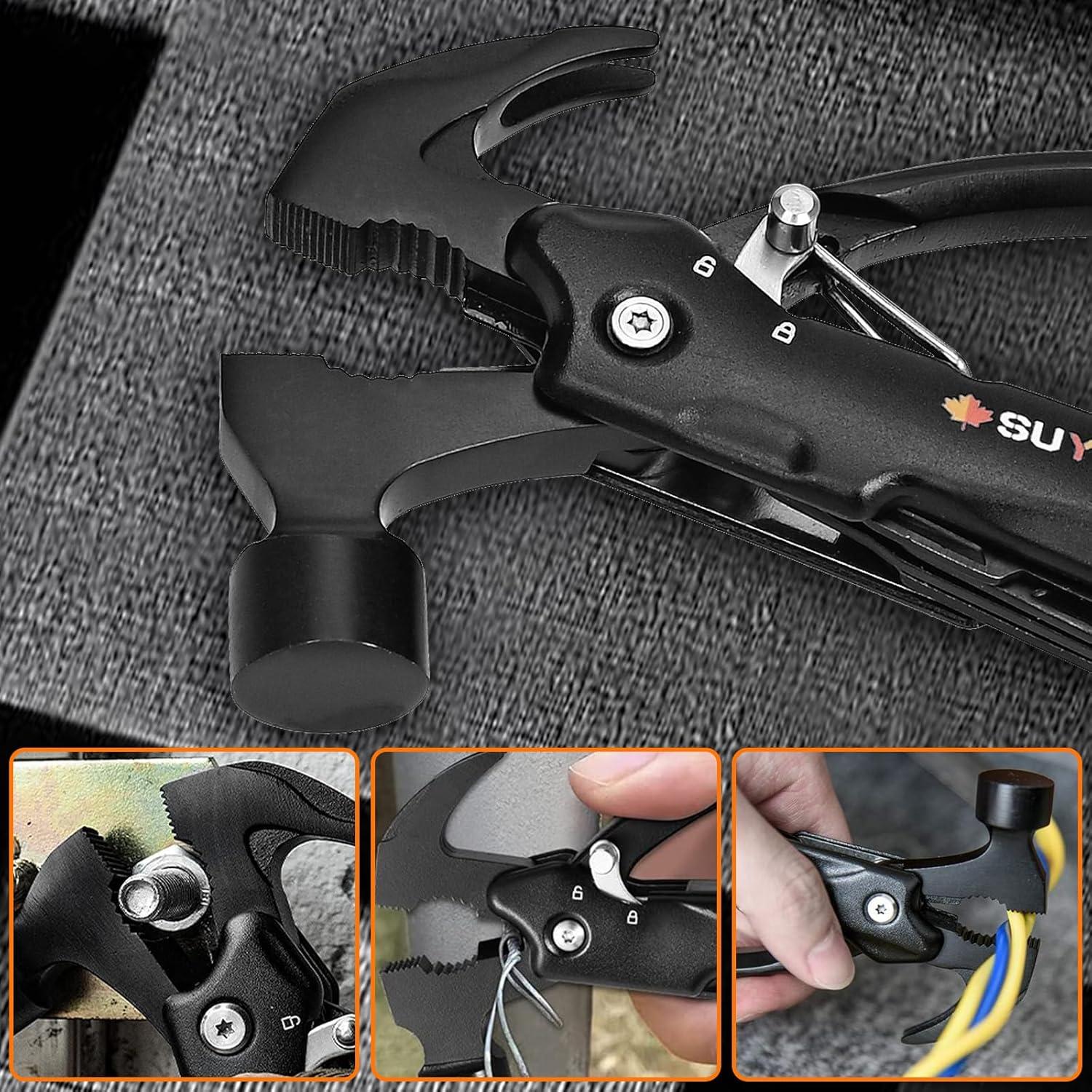 Martillo Multiherramienta SUYUKI 12 en 1 con Llave Copo de Nieve