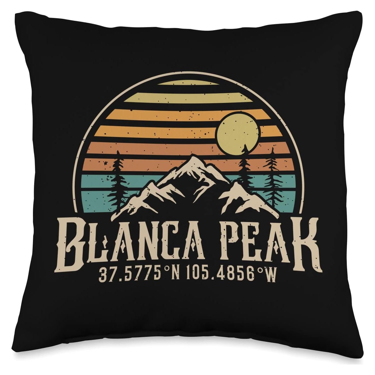 Cojín de Lanzamiento Blanca Peak 40x40 cm para Escaladores