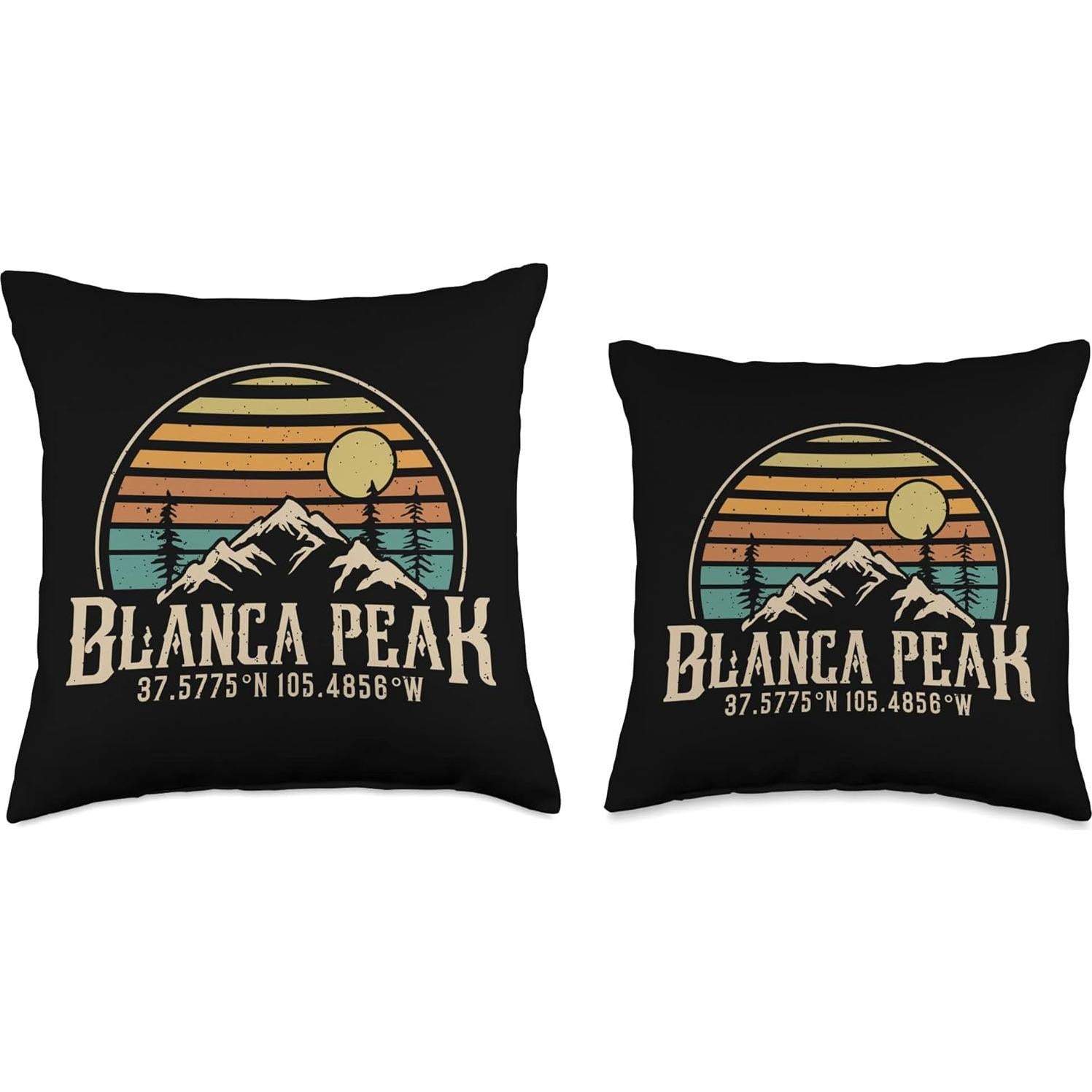 Cojín de Lanzamiento Blanca Peak 40x40 cm para Escaladores