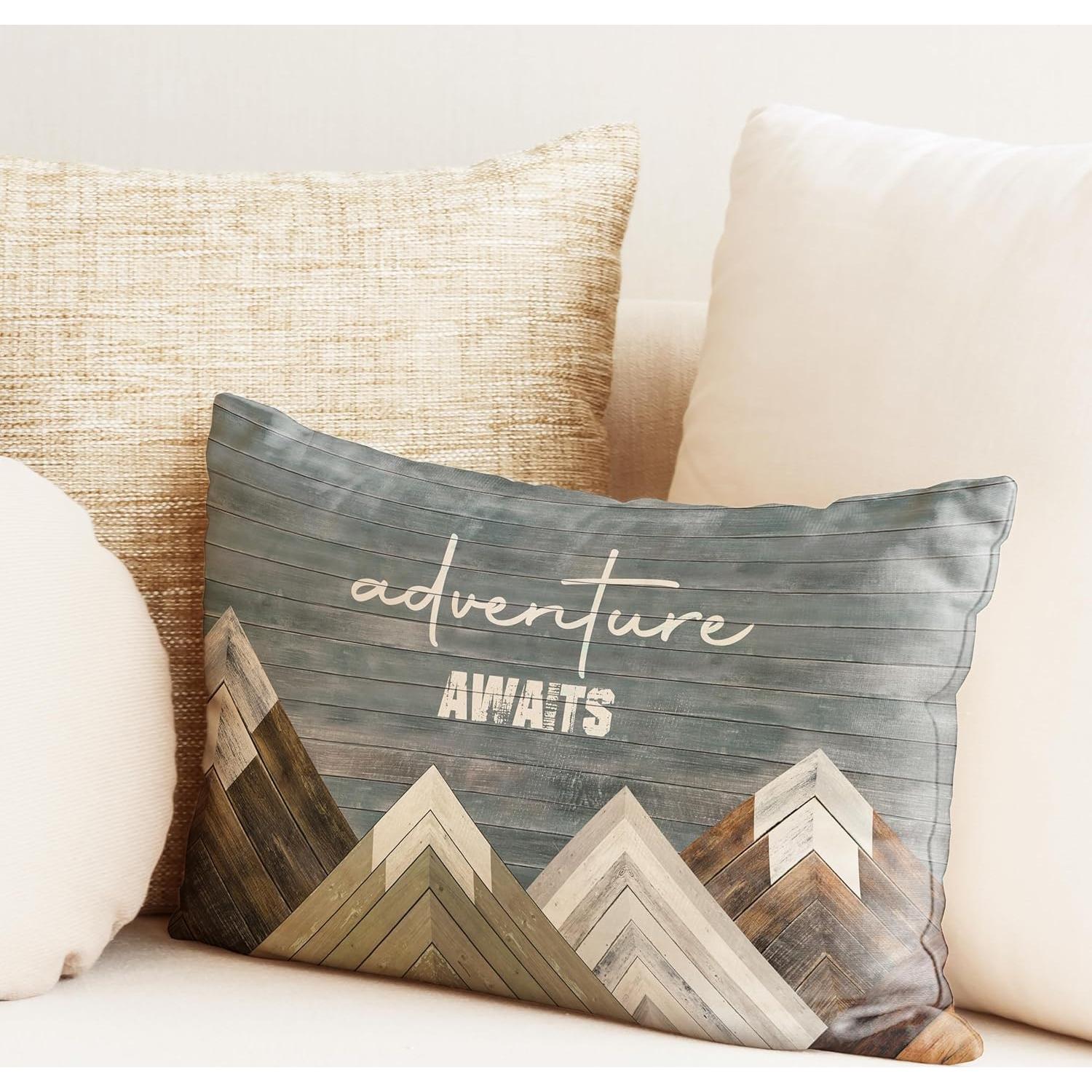 Funda de Almohada Rectangular FITIE Terciopelo 30x50 cm Camping