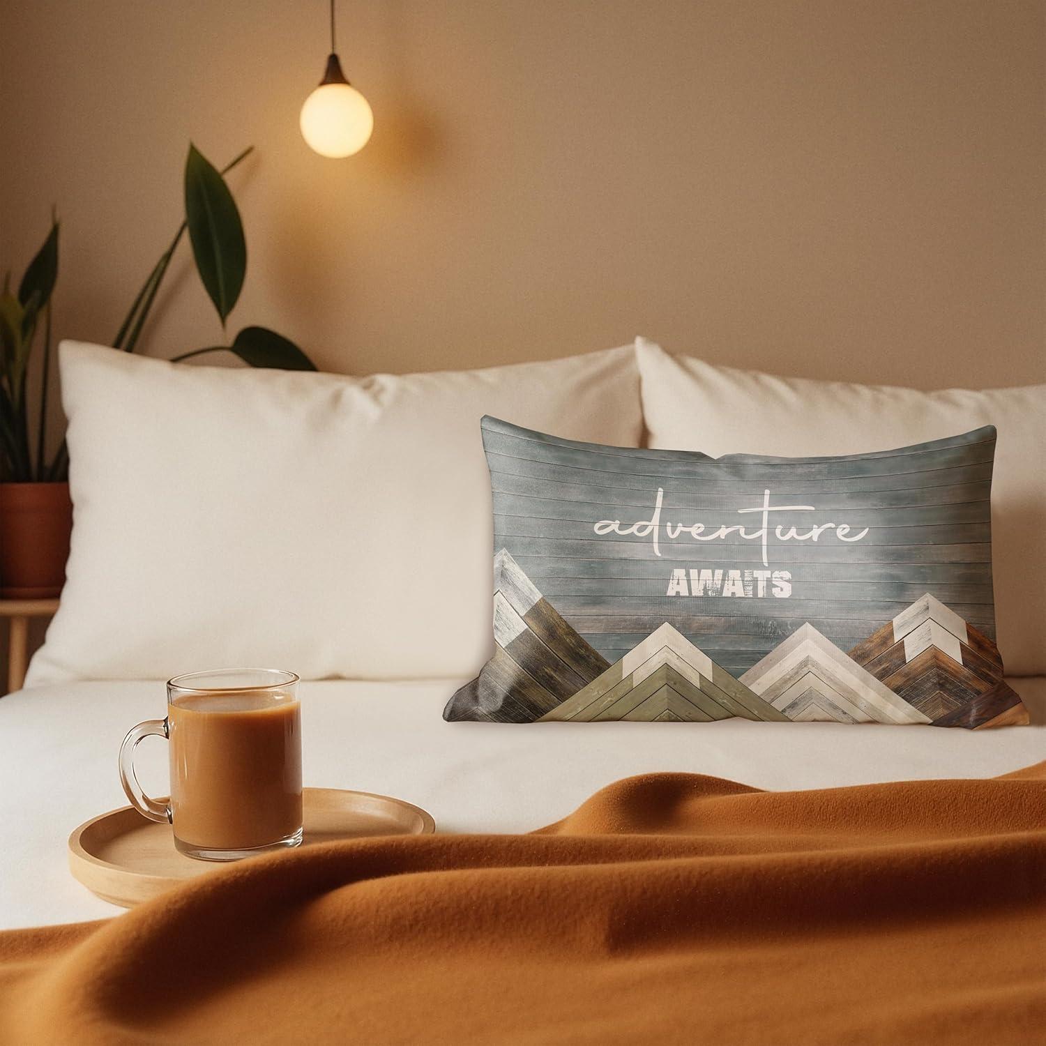 Funda de Almohada Rectangular FITIE Terciopelo 30x50 cm Camping