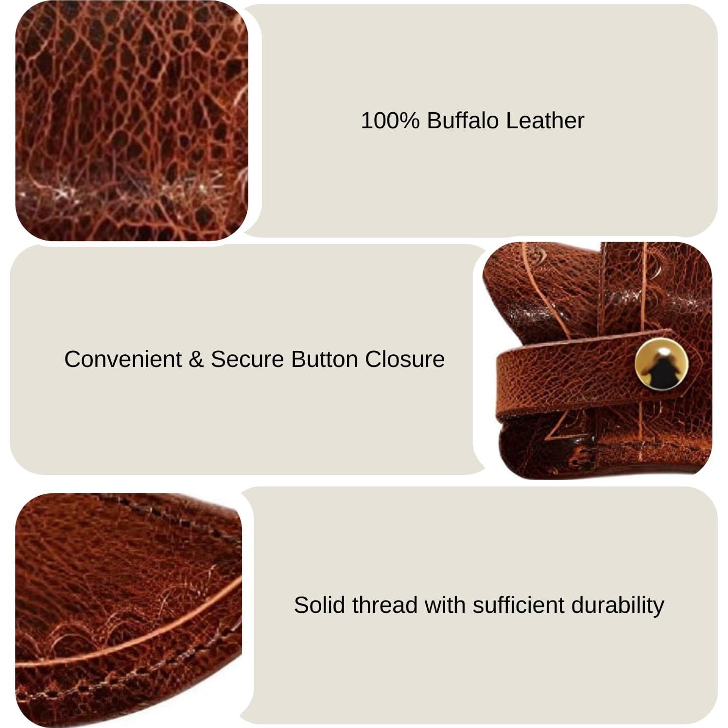 Funda de cuero para cuchillo Buck 119 Coast Leathers EDC