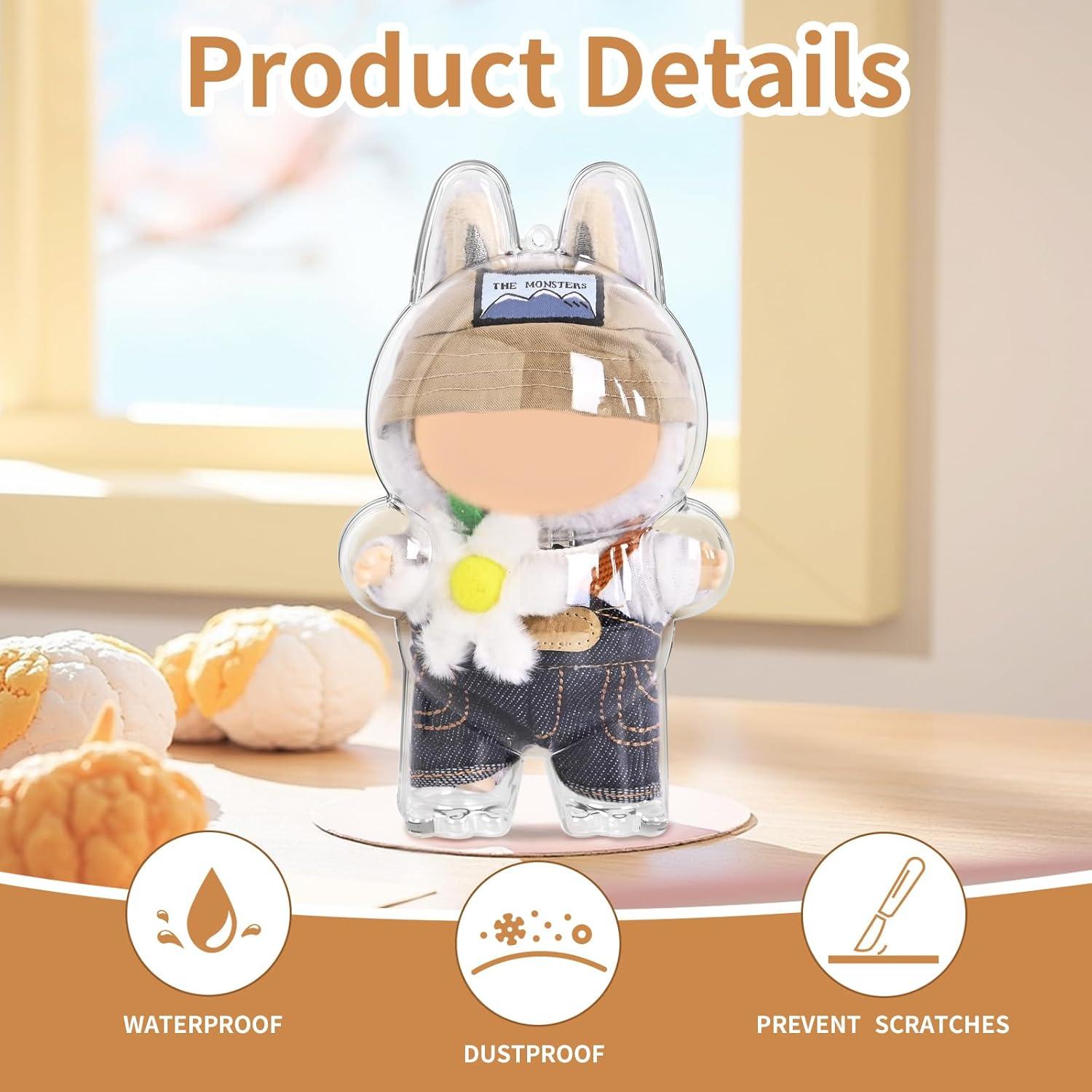 Funda Acrílica Protectora para Juguetes Volpki LABU 22.8x19.4cm