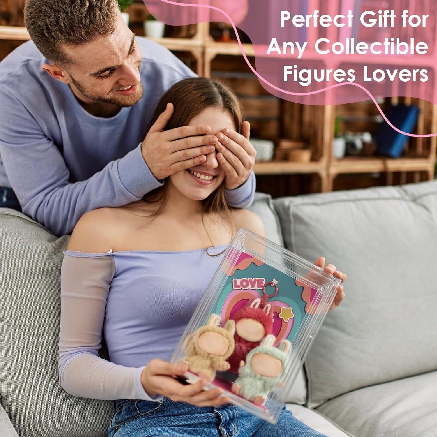 Caja de Exhibición Bojoroy para Labubu - 6 Figuras 17cm