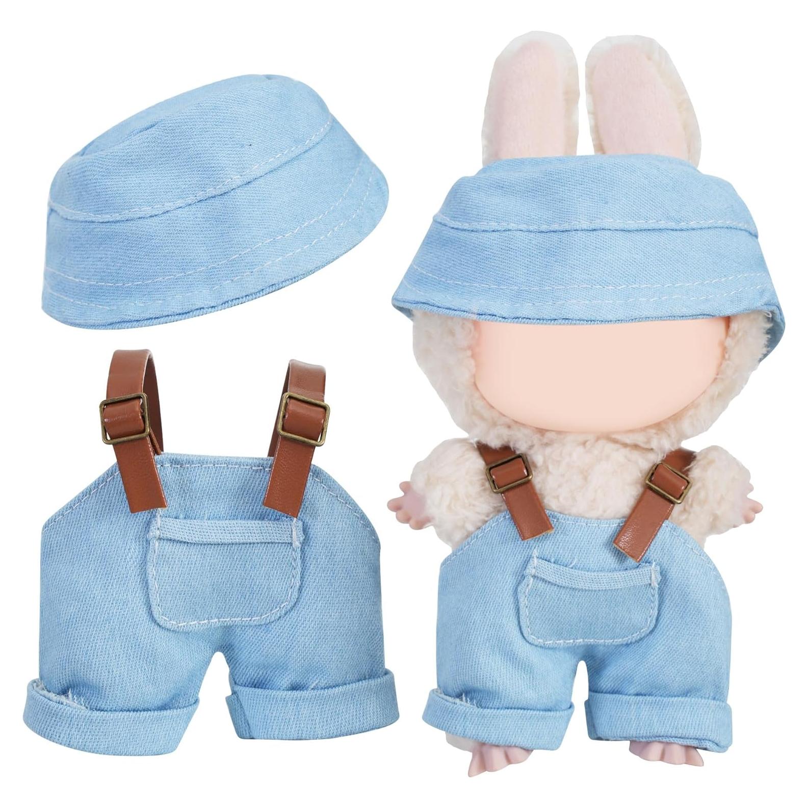 Conjunto de Ropa para Muñeca 17cm IGINOA Azul Accesorios