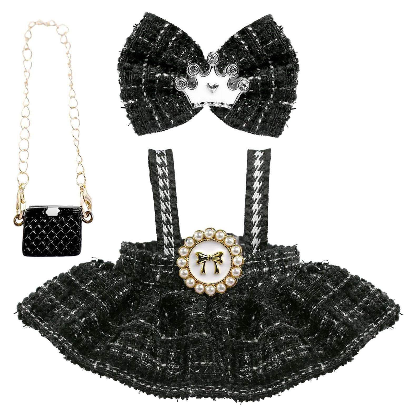 Conjunto de Ropa para Muñeca LABUBU 17cm - Falda y Lazo