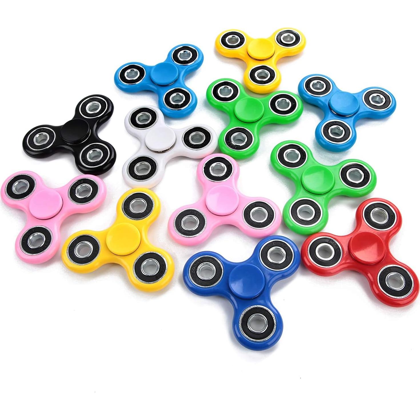 Fidget Spinner SCIONE 10 Piezas Alivio Estrés Oficina