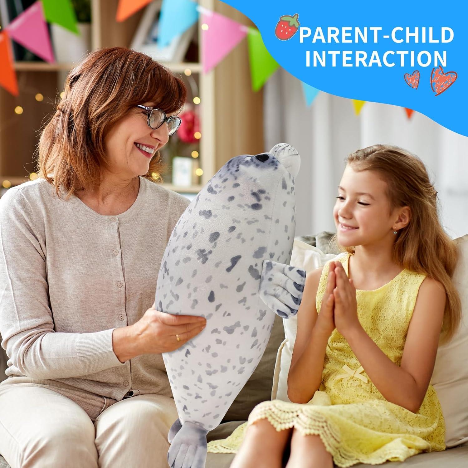 Peluches de foca Sew Butiful 30.48 cm para niños