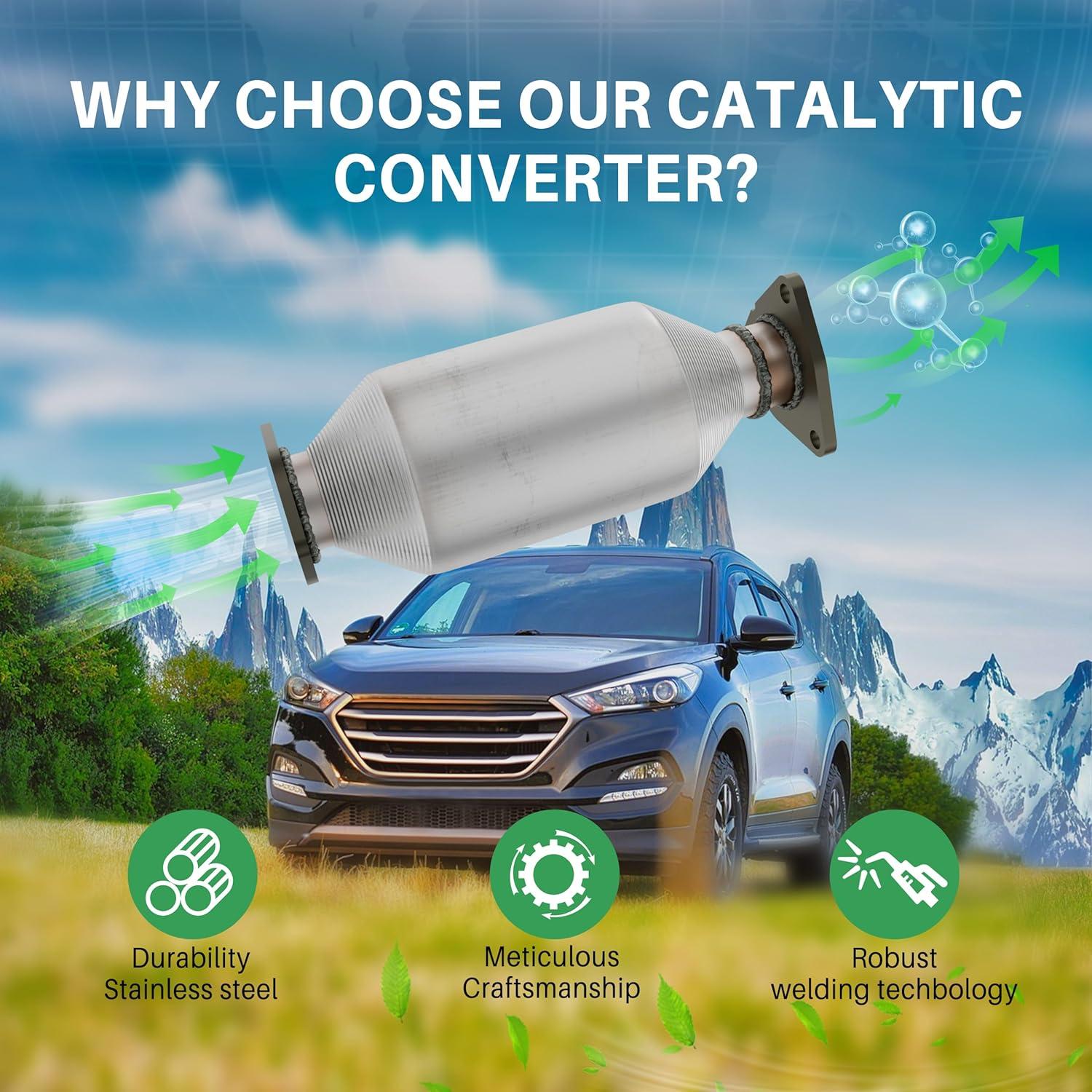 Convertidor Catalítico FortunaFlow Nissan Altima 2007-2013 3.5L