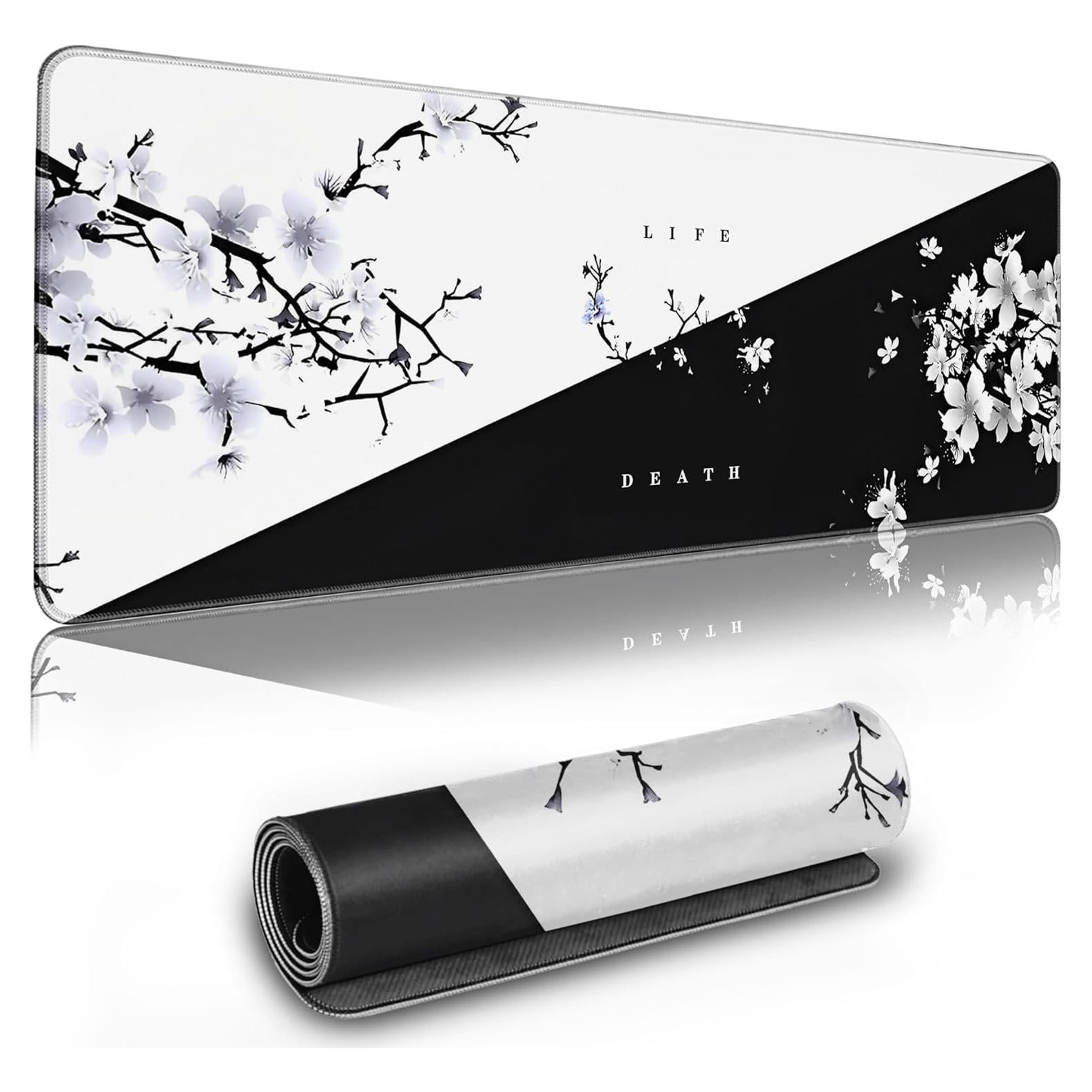 Alfombrilla de Ratón Gaming Halooidop Grande 80x30cm Antideslizante