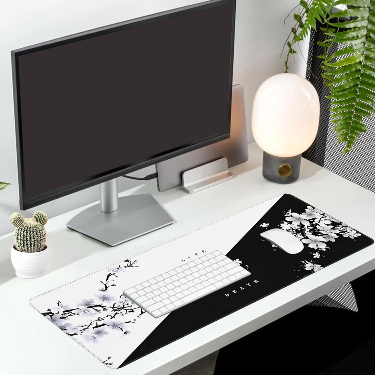 Alfombrilla de Ratón Gaming Halooidop Grande 80x30cm Antideslizante