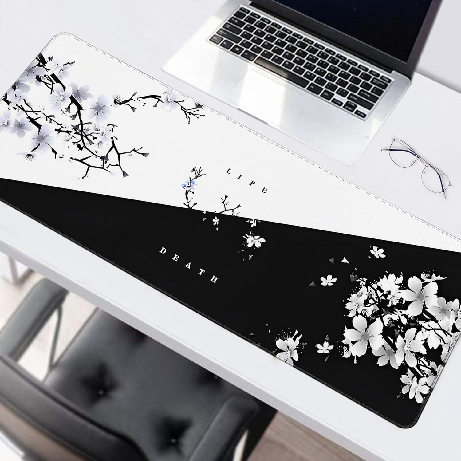 Alfombrilla de Ratón Gaming Halooidop Grande 80x30cm Antideslizante