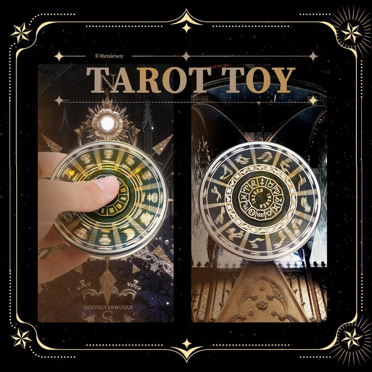 Spinner Antiestrés Insgen Tarot 7.87 cm Alivio Ansiedad