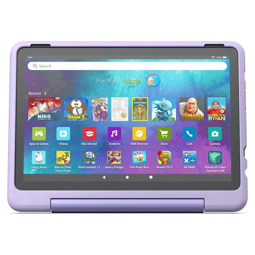 Funda para Tablet Fire HD 10 Amazon 13ª Gen Niños Día Feliz