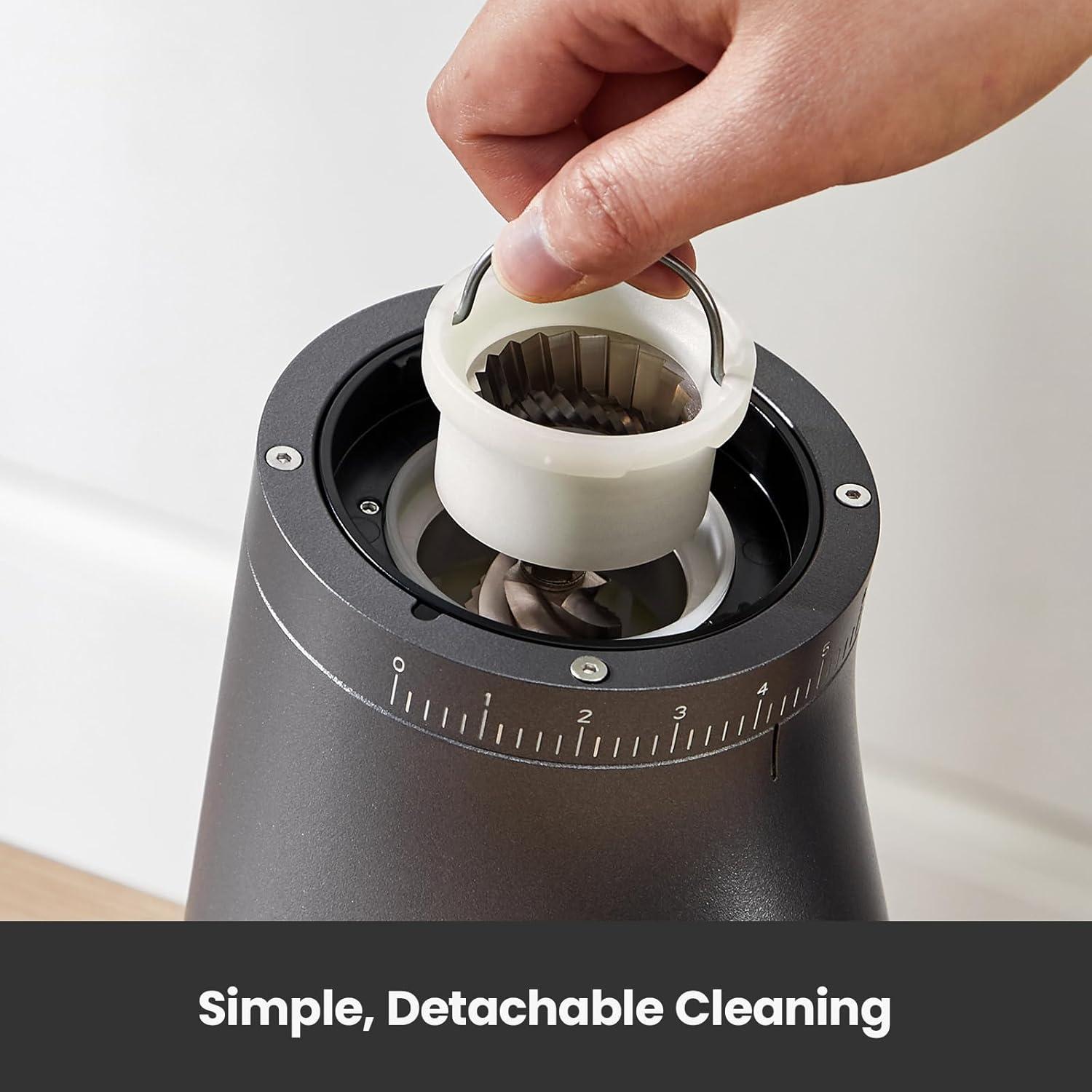 Molino de Café Eléctrico Gemilai G9010B con Temporizador 60S