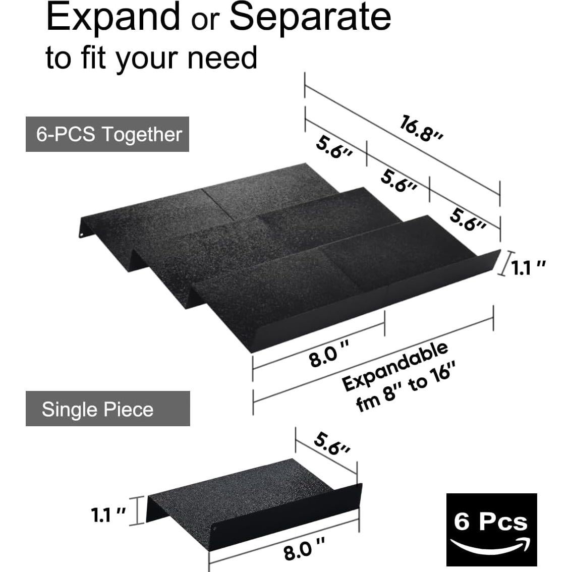 Organizador de Cajón Expandible Artibear para Especias, Set de 6