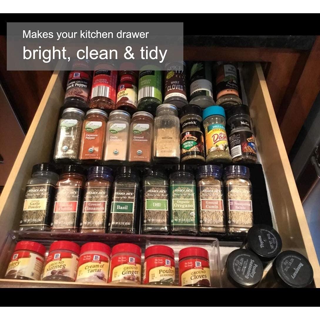 Organizador de Cajón Expandible Artibear para Especias, Set de 6