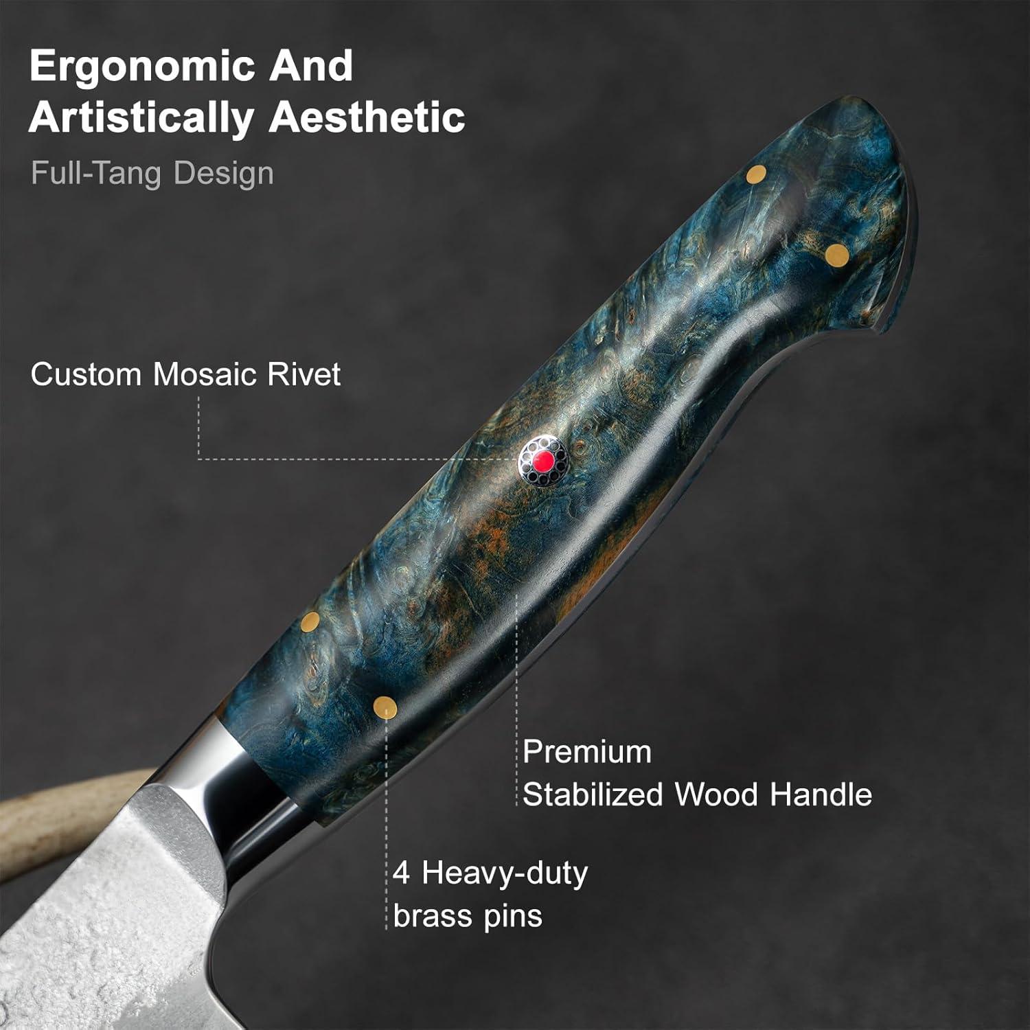 Cuchillo de Chef Japonés KAWAHIRO Gyuto 21 cm Acero SG2