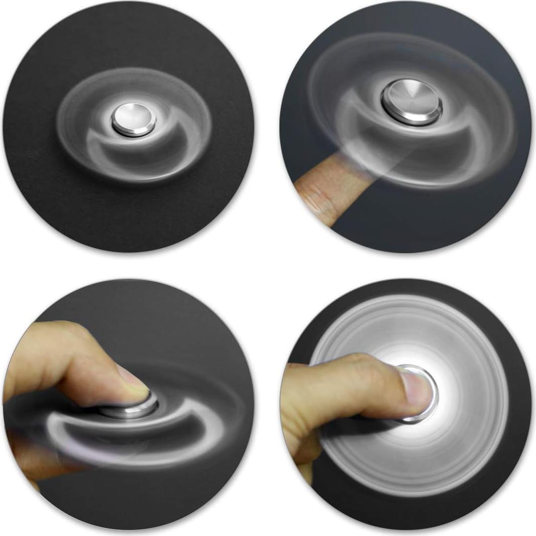 Spinner Antiestrés ATESSON Metal EDC Alivio Ansiedad