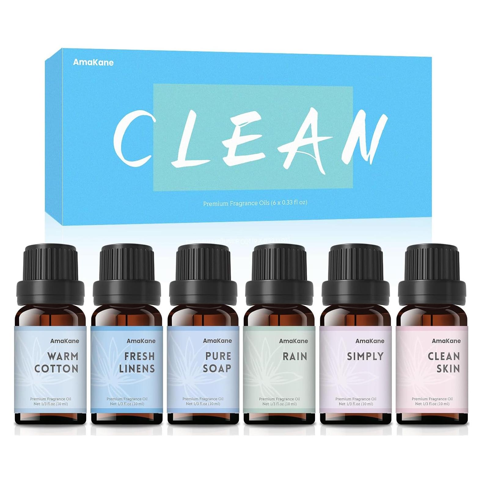 Set de Aceites Aromáticos AmaKane - 6 Aromas Premium