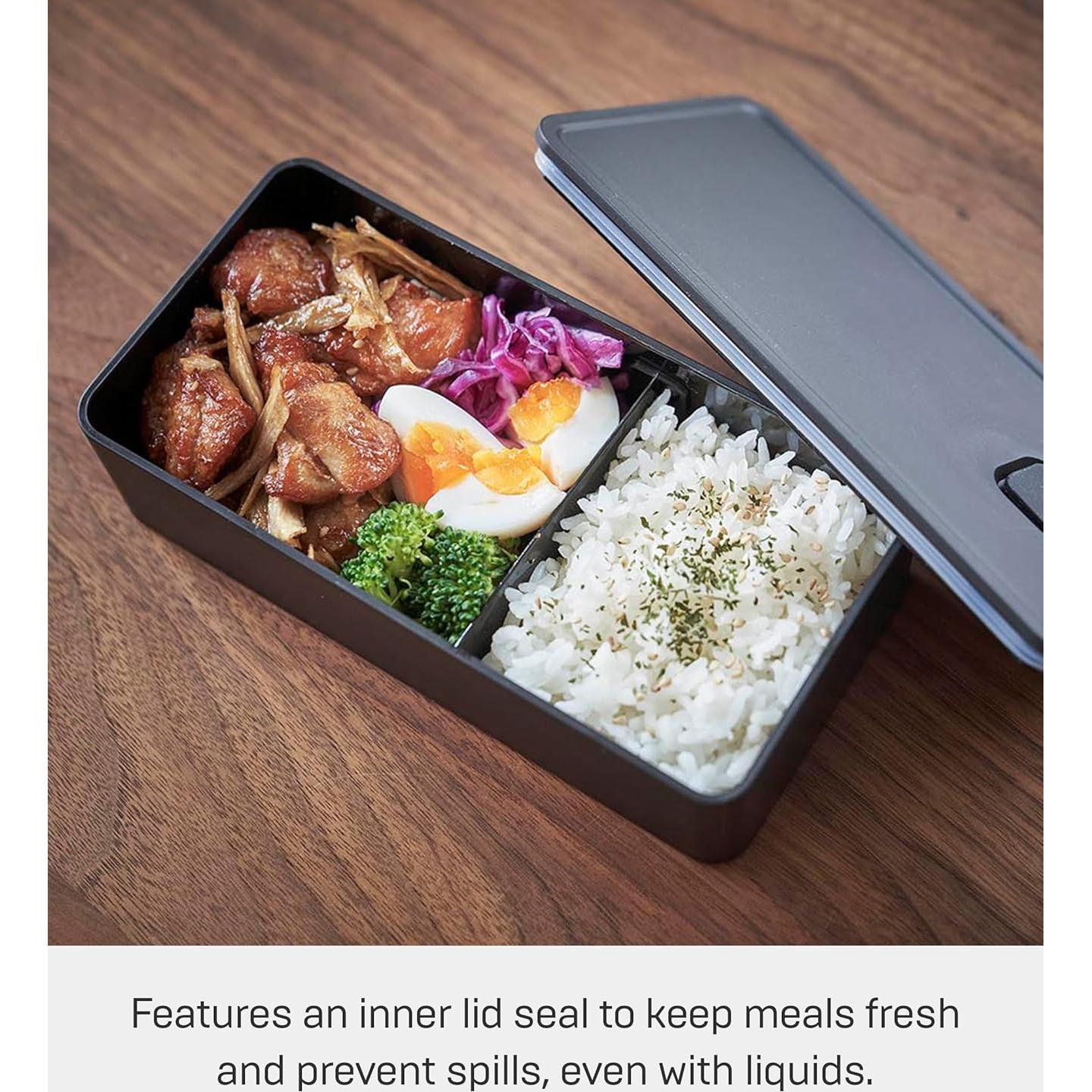 Caja Bento Sellada al Vacío Yamazaki 500ml Apta Microondas