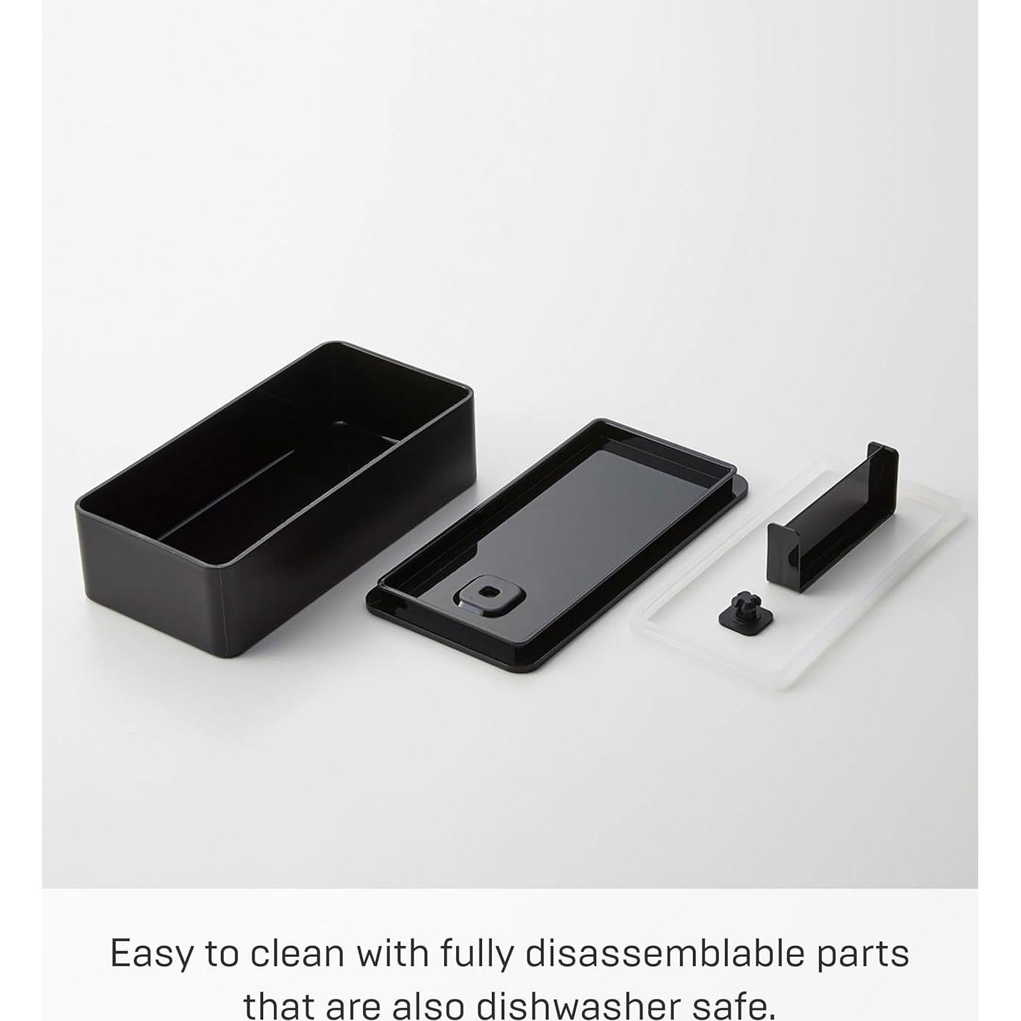 Caja Bento Sellada al Vacío Yamazaki 500ml Apta Microondas