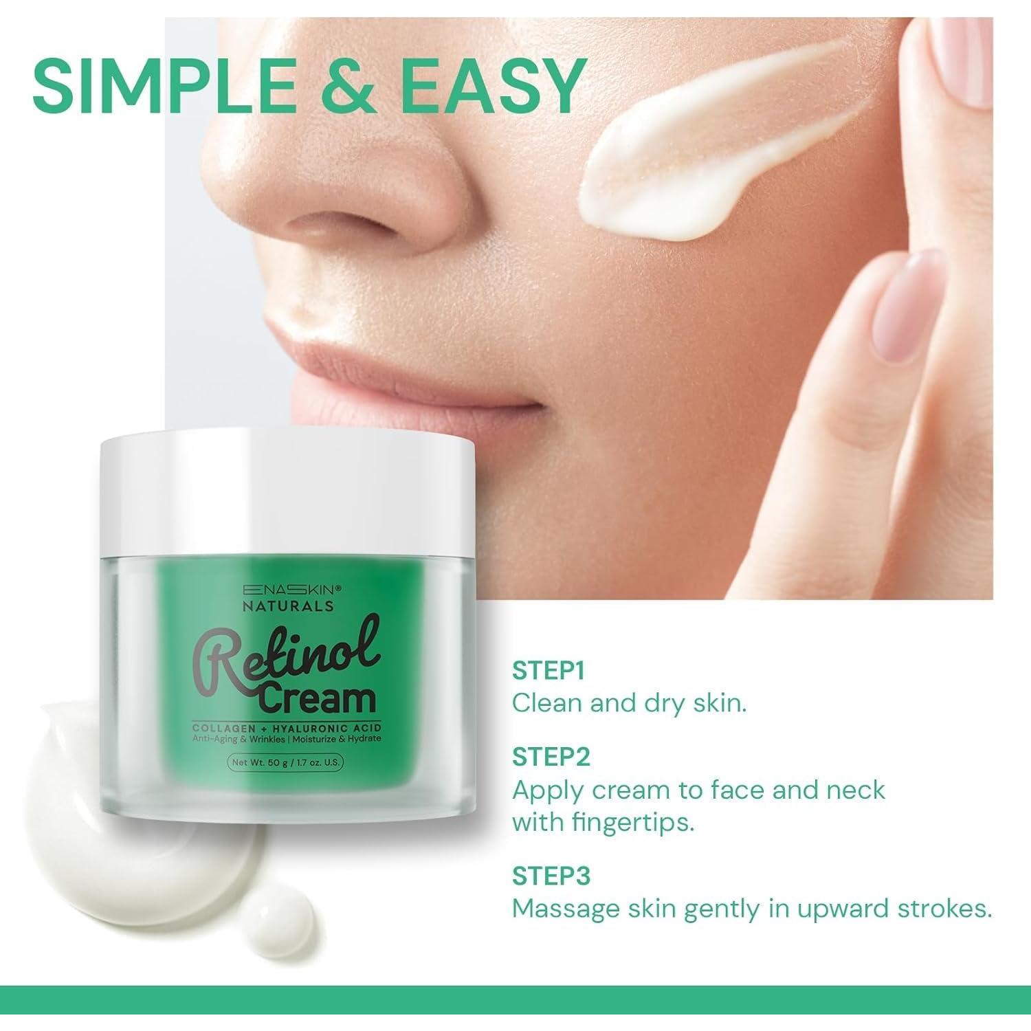 Crema de Retinol Enaskin Naturals 49 ml Hidratante Antiarrugas