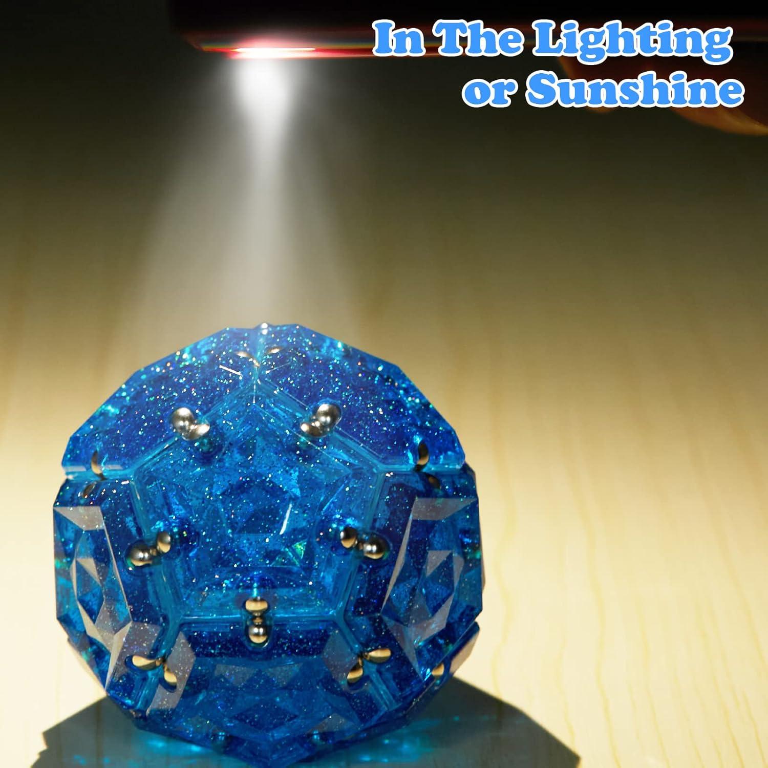 Esfera Magnética Antiestrés KEDIBO - Set 12 Piezas Azul