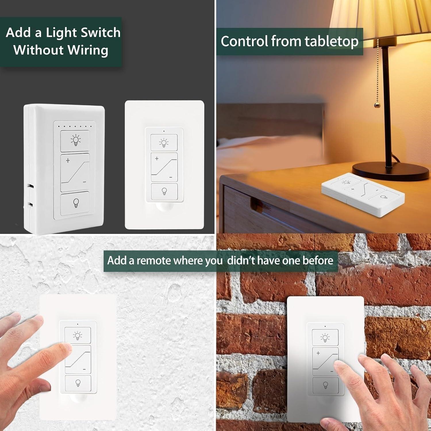 Interruptor Regulador Inteligente Nexete con Control Remoto