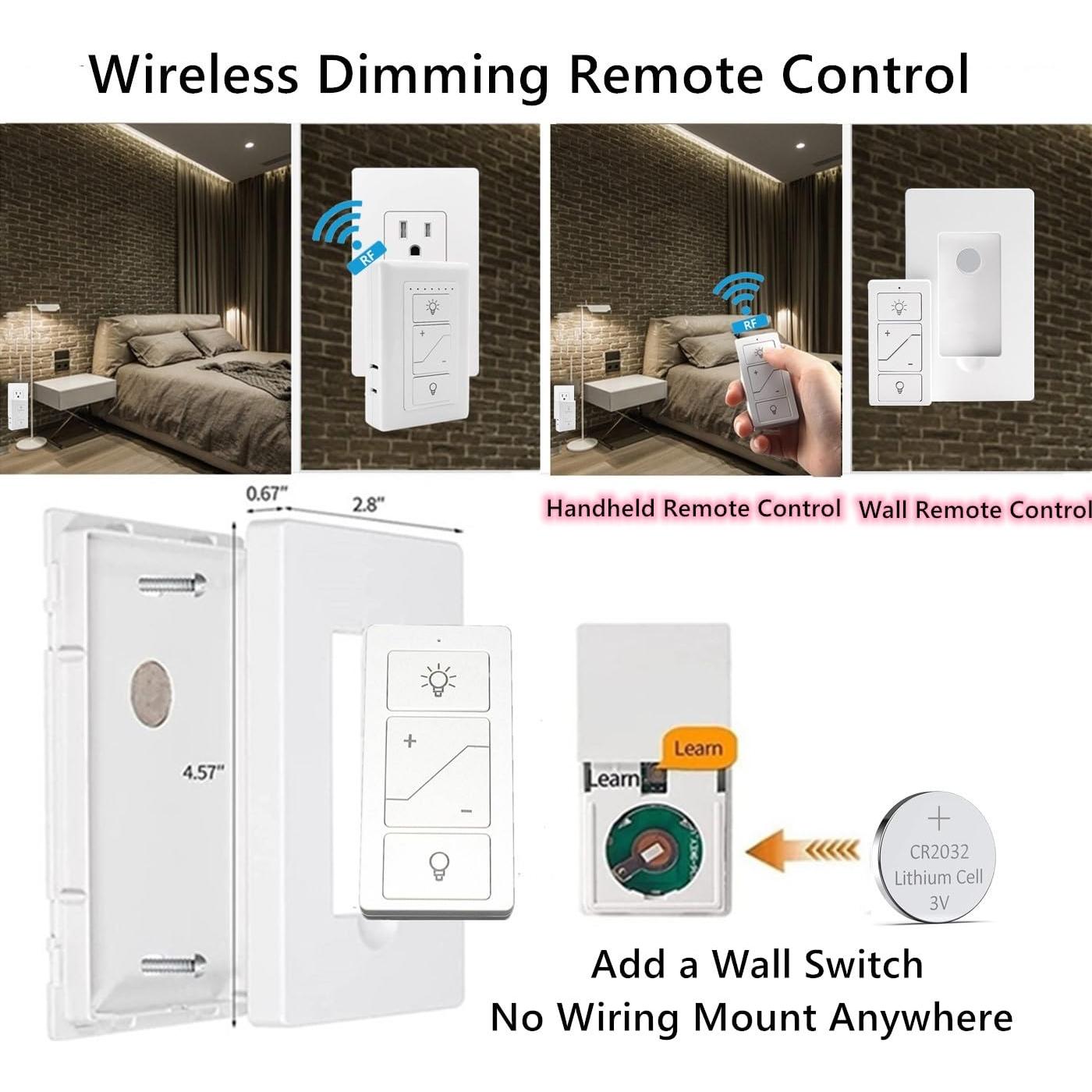 Interruptor Regulador Inteligente Nexete con Control Remoto